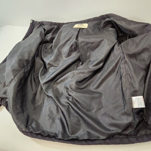 GRL Quilted Hip Length Jacket Size Medium Black - Picture 9 of 9